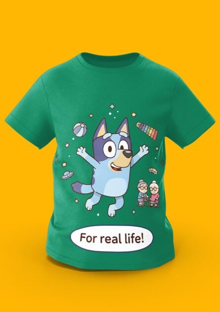 GoofyGiraffe "Bluey Adventure" For Real Life Kids TEE - Image 6
