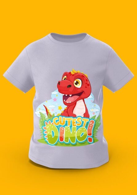 GoofyGiraffe "Roaring Dino" Prehistoric Jungle Kids TEE - Image 5