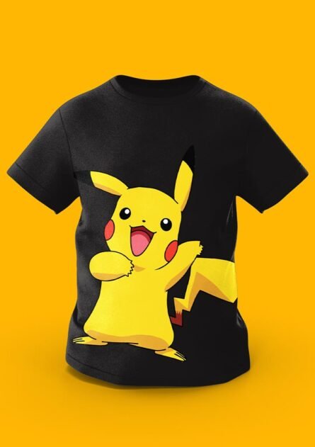 GoofyGiraffe "Pikachu Spark" Electric Adventure Kids TEE - Image 6