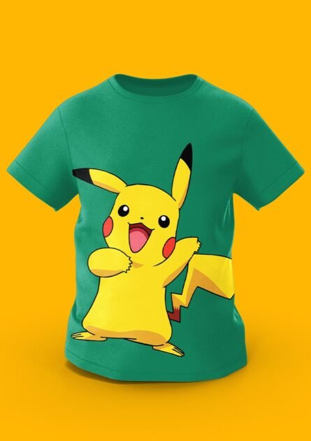 GoofyGiraffe "Pikachu Spark" Electric Adventure Kids TEE - Image 5