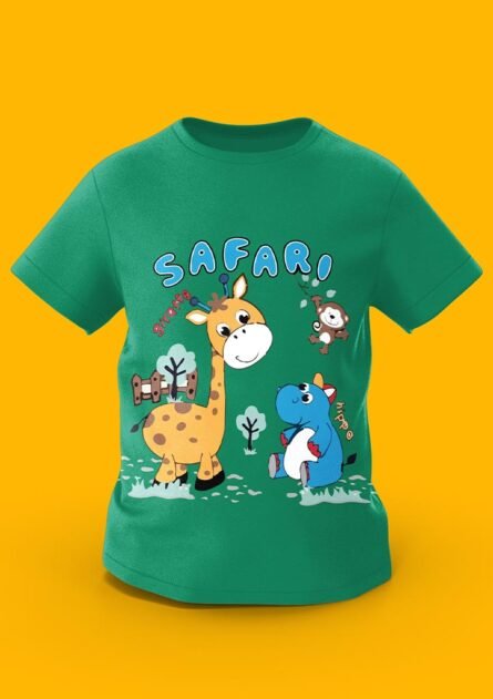GoofyGiraffe "Safari Friends" Wild Adventure Kids TEE - Image 6