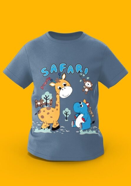 GoofyGiraffe "Safari Friends" Wild Adventure Kids TEE - Image 3