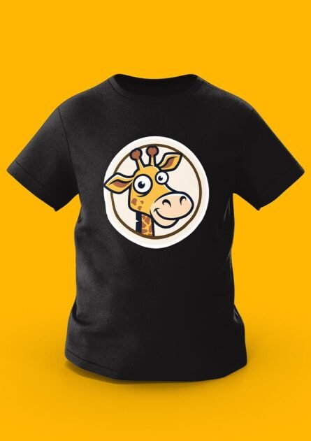 GoofyGiraffe "Original Mascot" Signature Logo Kids TEE