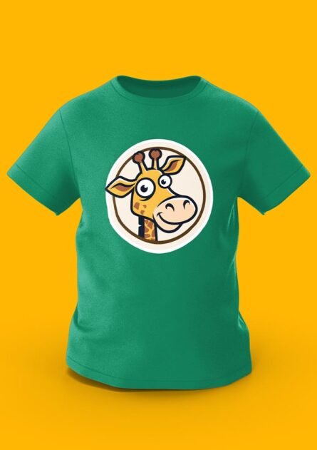 GoofyGiraffe "Original Mascot" Signature Logo Kids TEE - Image 3