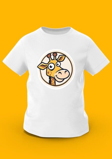 GoofyGiraffe "Original Mascot" Signature Logo Kids TEE - Image 4