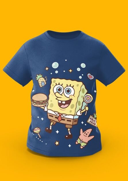 GoofyGiraffe "Spongebob Treats" Kids TEE - Image 4