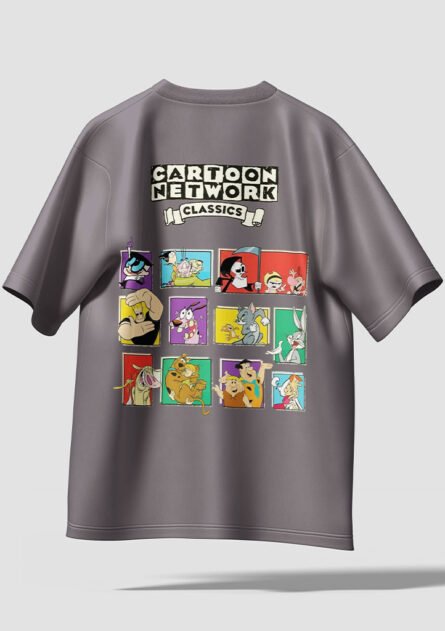 GoofyGiraffe "Cartoon Retro Classics" Graphic Drop Shoulder Tee - Image 6