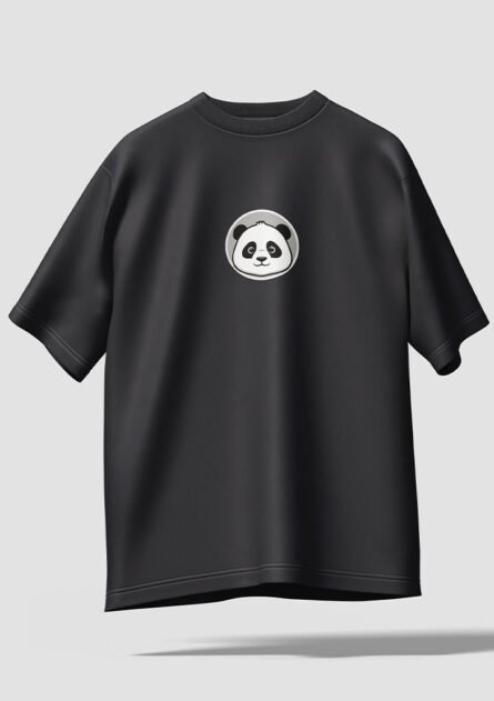 GoofyGiraffe "Pandastic Mood of the Day" Graphic Drop Shoulder Tee - Image 5