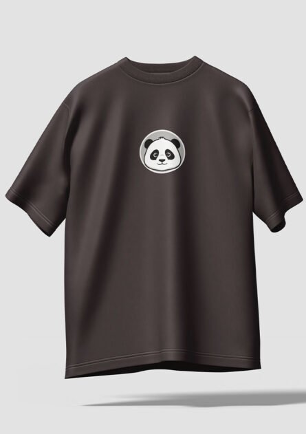 GoofyGiraffe "Pandastic Mood of the Day" Graphic Drop Shoulder Tee - Image 3