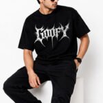 Goofy Gothic Drop Shoulder T-Shirt