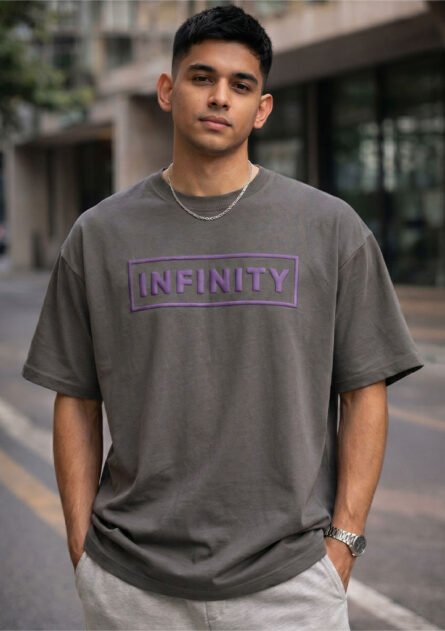 Infinity Sorcerer Anime Drop Shoulder T-Shirt - Image 3