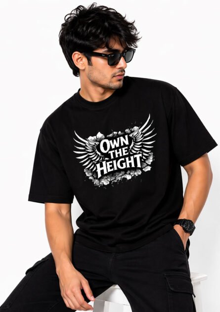 Own The Height Wings Drop Shoulder T-Shirt - Image 5