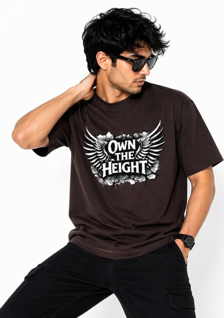 Own The Height Wings Drop Shoulder T-Shirt - Image 7