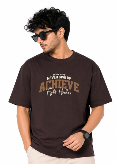 Achieve Code — Designer Drop Shoulder Tee - Image 5