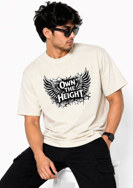 Own The Height Wings Drop Shoulder T-Shirt - Image 3