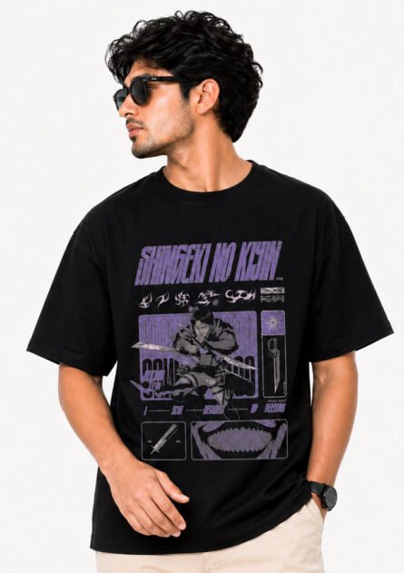 Titan Code — Anime Designer Drop Shoulder Tee - Image 5