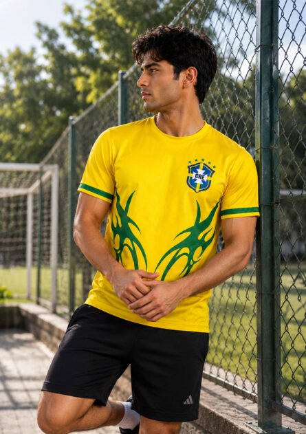 Brazil Tribal Strike Edition – Premium World Cup Jersey
