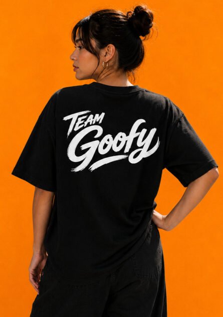 GoofyGiraffe "Team Goofy" Drop Shoulder T-Shirt - Image 6