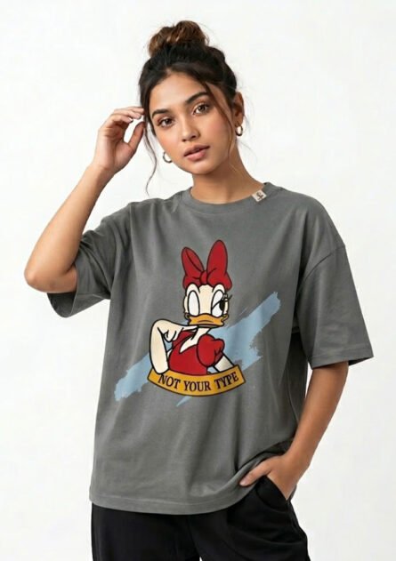 GoofyGiraffe "Not Your Type" Drop Shoulder T-Shirt