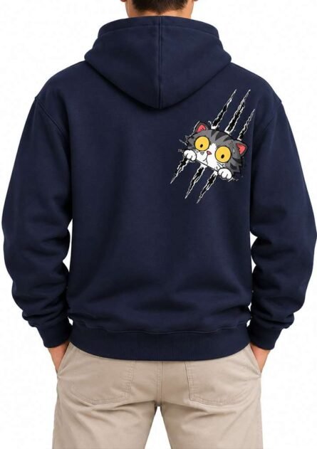 GoofyGiraffe "Claw Cat" Men's Hoodie - Image 6
