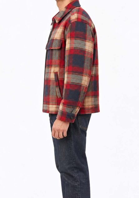 GoofyGiraffe "Heritage Check" Men's Shacket - Image 3