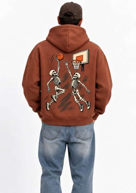 GoofyGiraffe "Bone Ball" Men's Hoodie - Image 8