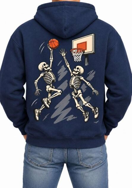GoofyGiraffe "Bone Ball" Men's Hoodie - Image 2