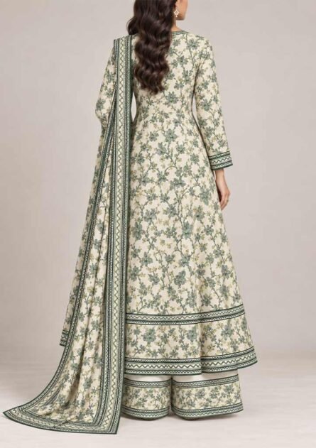 GoofyGiraffe "Sage Heritage Bloom" Women's Co-Ord Set - Image 3