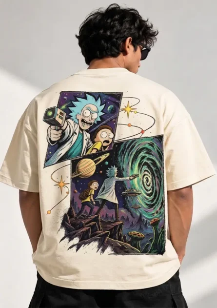 GoofyGiraffe "Space Rift" Drop Shoulder T-Shirt