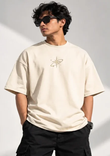 GoofyGiraffe "Space Rift" Drop Shoulder T-Shirt - Image 5